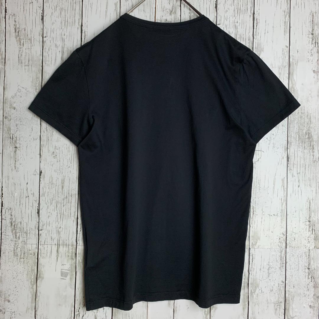 【鑑定済み・最高級の逸品】モンクレール☆ダブルワッペンロゴ入りTシャツ/2877