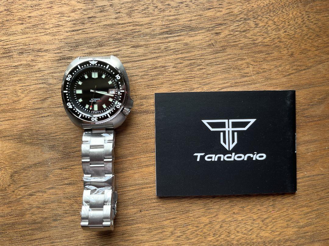 【新品未使用】Tandorio 自動巻き腕時計 ブラック/ゴールド Tandoria 自動巻き 腕時計 ゴールド ブラック - メルカリ