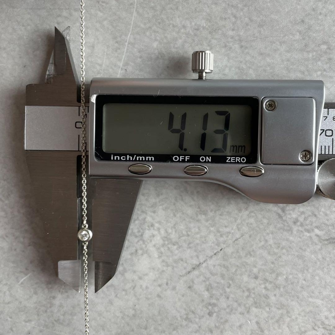 ティファニー 美品 ダイヤモンド バイザヤード ブレスレット T24fe