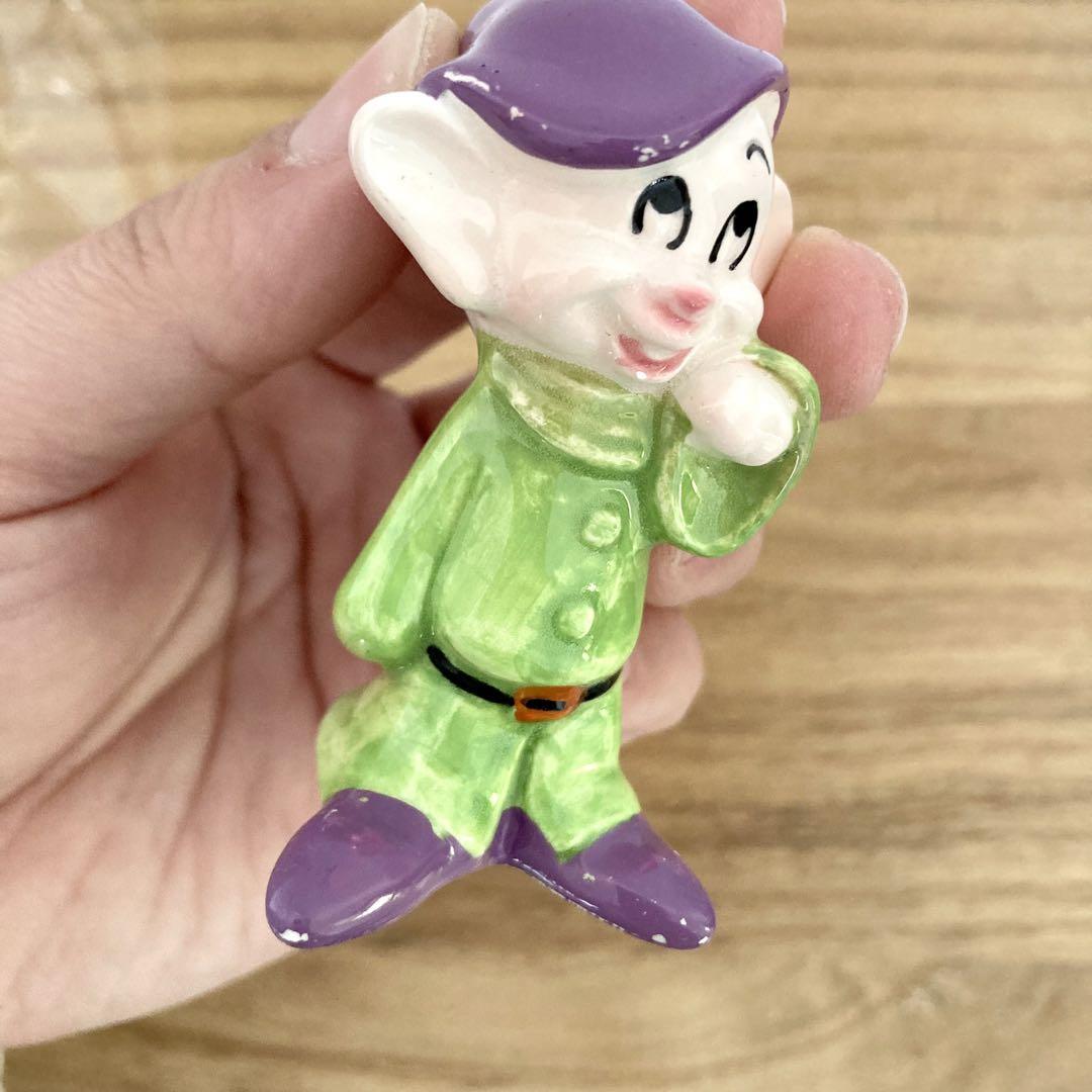 置物 陶器 ディズニー 7人の小人