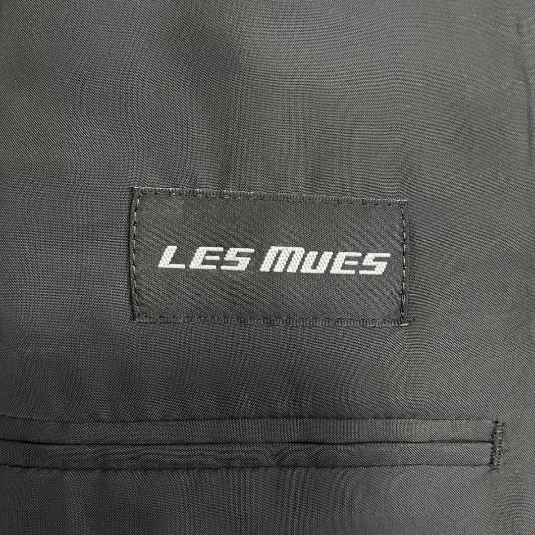 大きいサイズLES MUES セットアップ スーツ ストライプ 洗える BB7