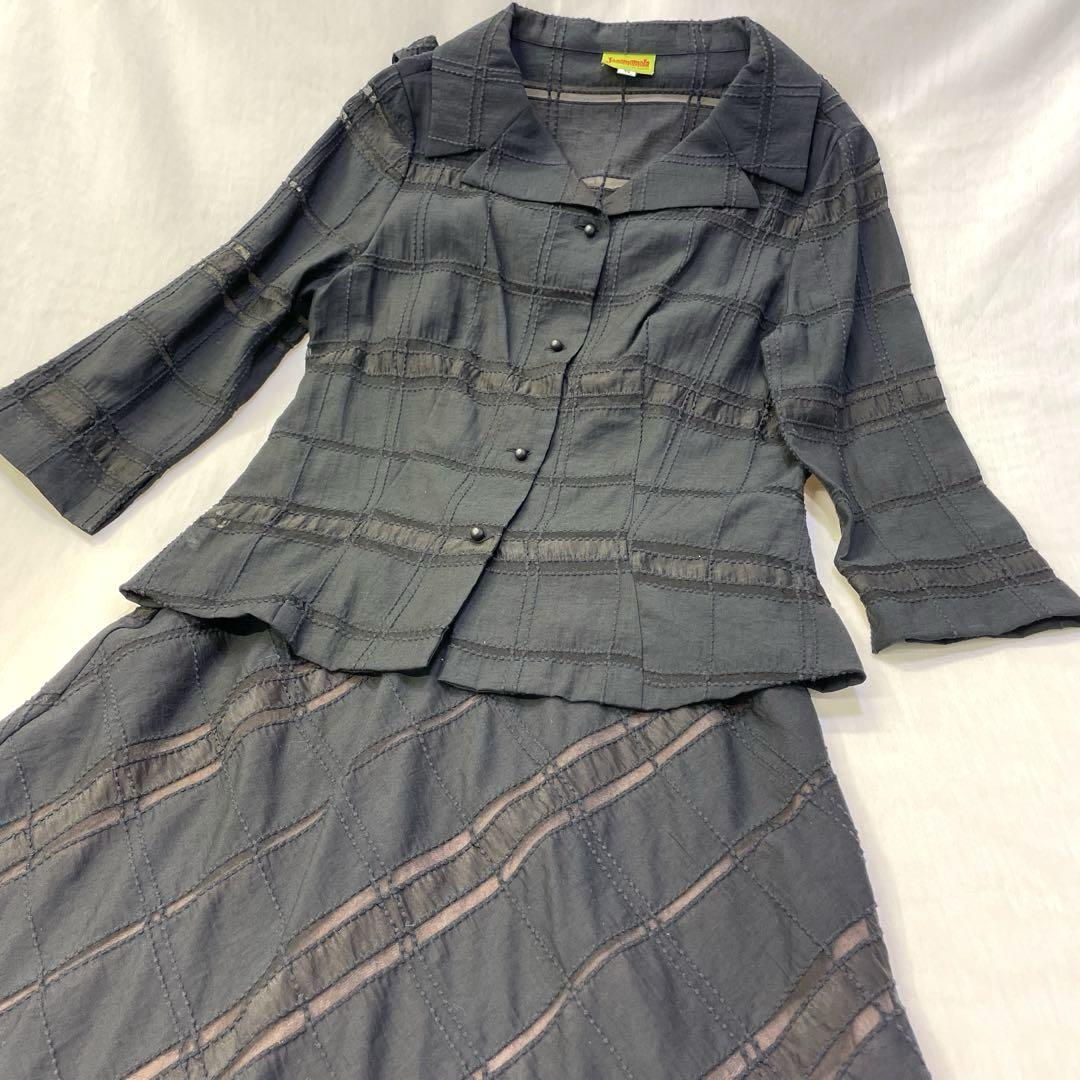 Jocomomolaホコモモラ　セットアップ　 ワンピース×ジャケット