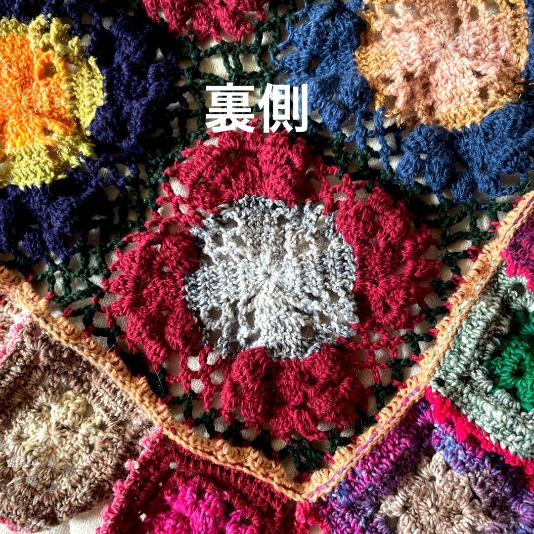 かぎ針編みゆったりマルチなブランケット