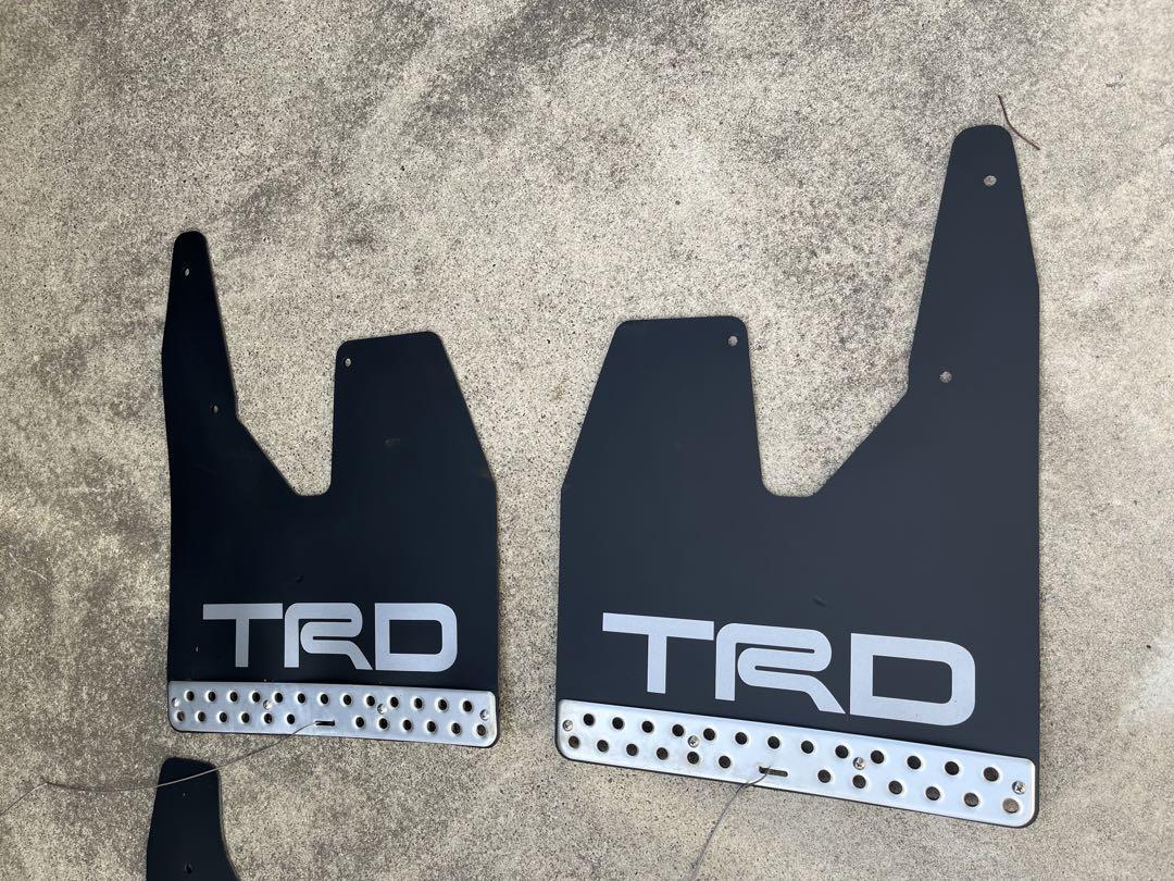 ハイラックスGUN125 TRD マッドフラップ　マッドガード ワイヤー仕様