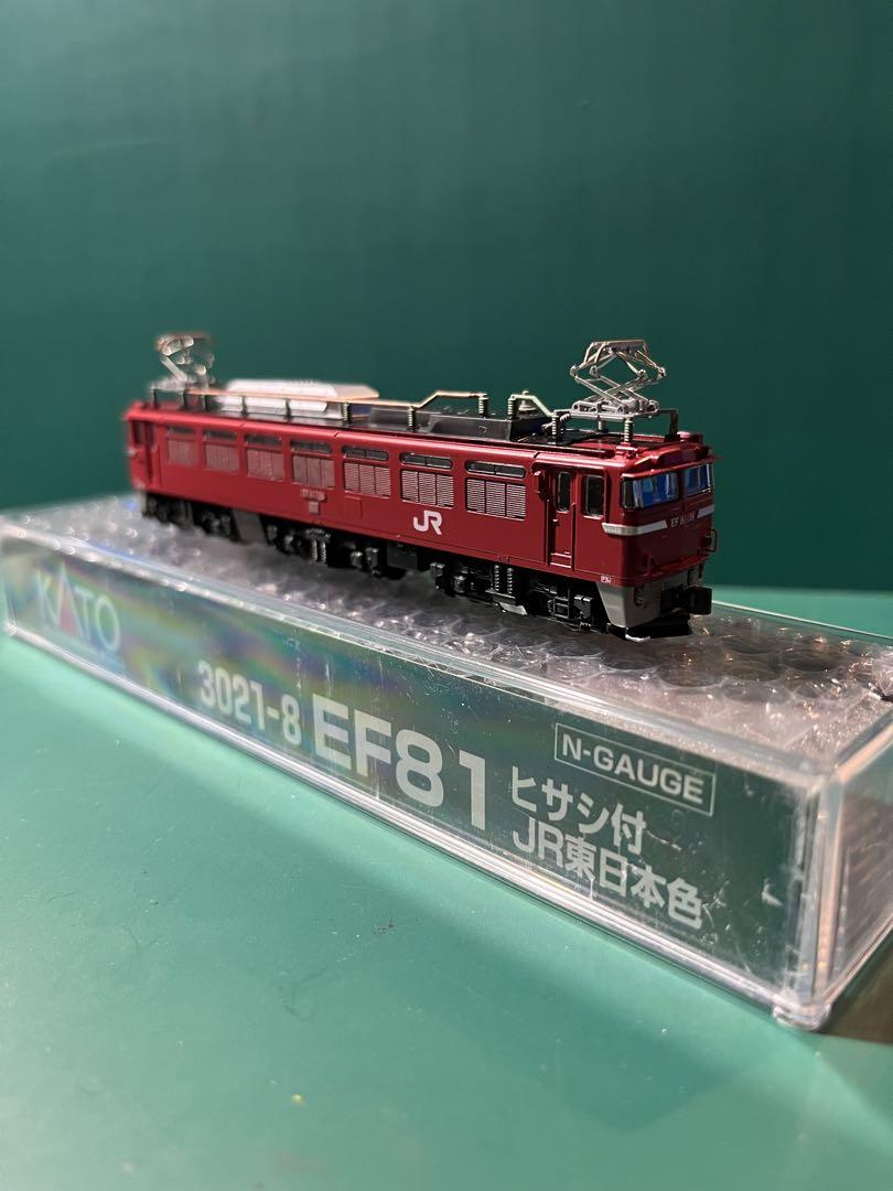 KATO 3021-8 EF81 ヒサシ付JR東日本色 - メルカリ
