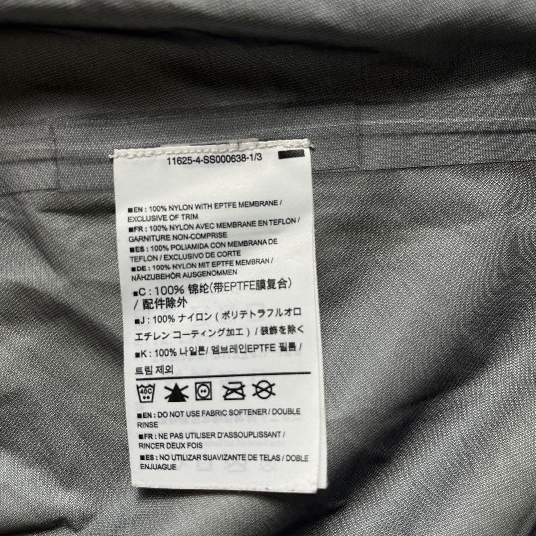 アークテリクス ゴアテックス