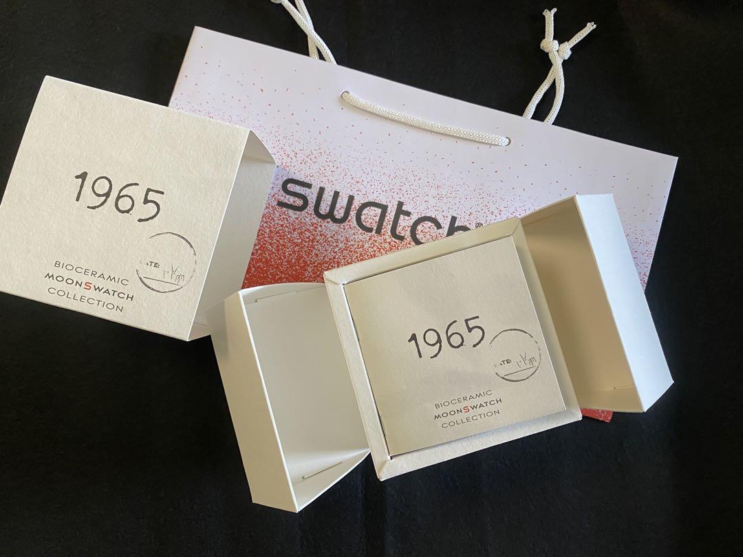 Omega×Swatch MoonSwatch 1965交換ベルト3本付