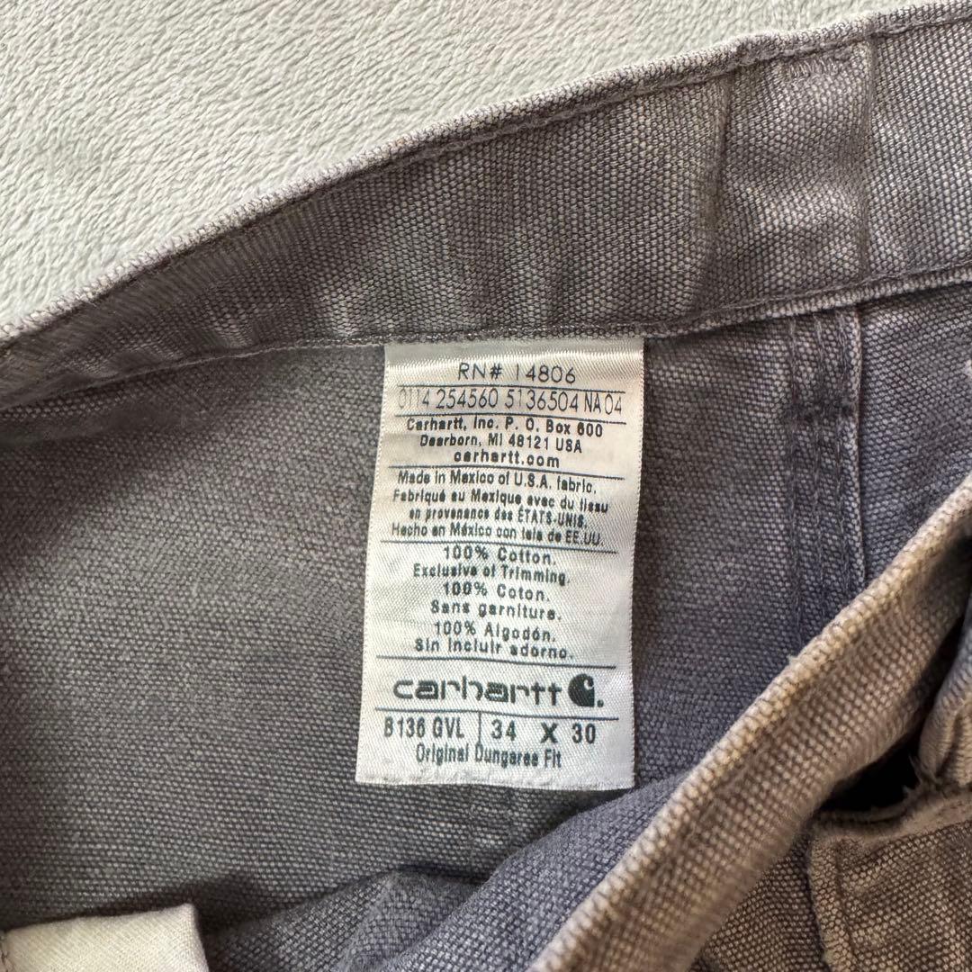 carhartt ダブルニー ペインターパンツ GVL W34 L30 神サイズ