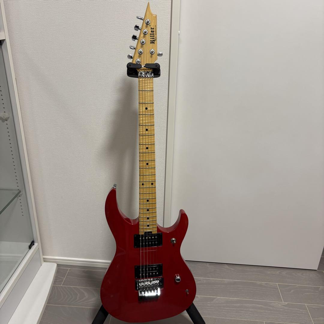 ギター Killer KG-Fascist See-through Red