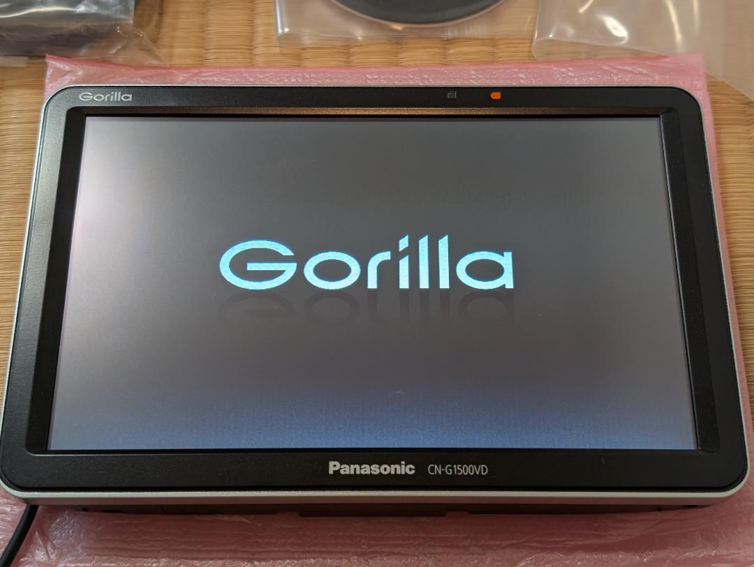 23年a版　Panasonic Gorilla CN-G1500VD カーナビ Panasonic Gorilla SSD ポータルカーナビゲーション CN-G1500VD