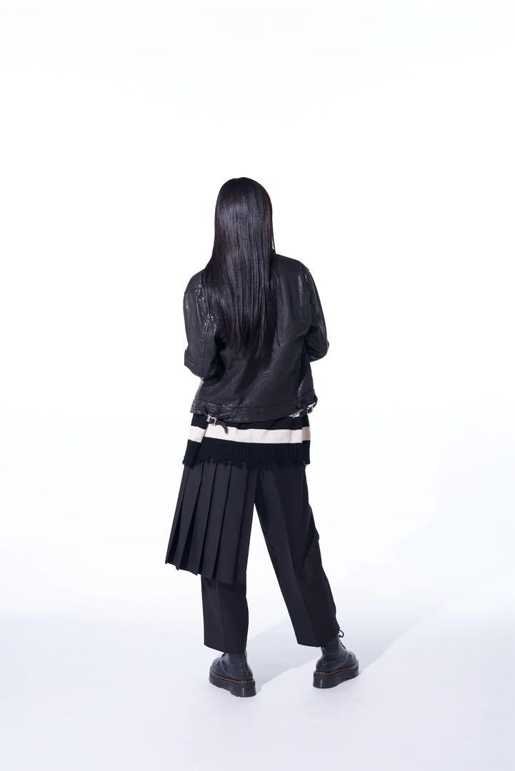 Yohji Yamamoto S'YTE レザーライダースジャケット