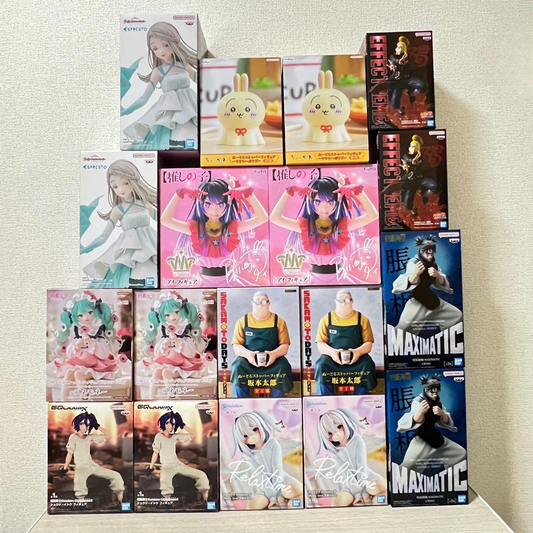 最新 人気 プライズ フィギュア まとめ売り ナルト うさぎ 初音ミク など