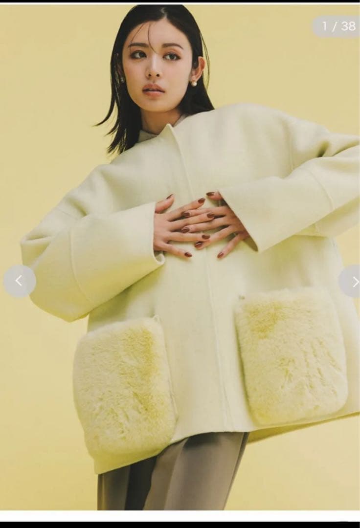 2wayファーポケットリバーポケットS・Mila Owen