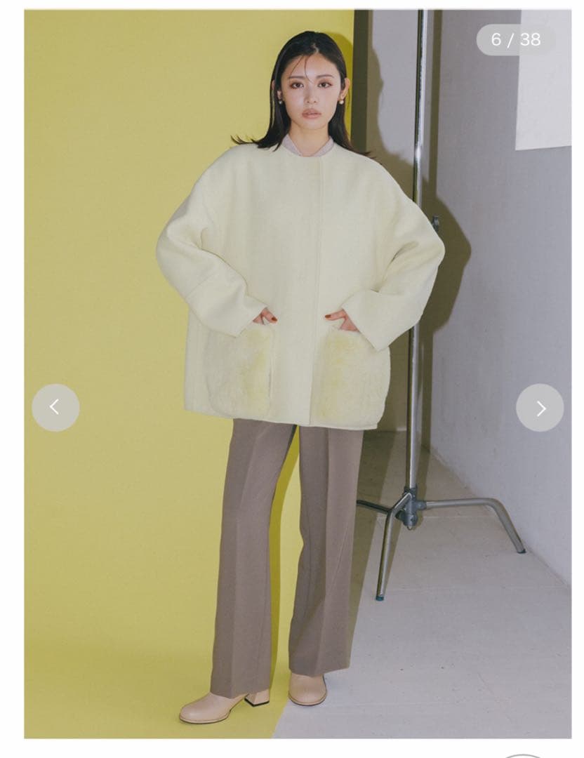 新品未使用タグ付き2wayファーポケットリバーポケット 新品未使用タグ付き2wayファーポケットリバーポケット