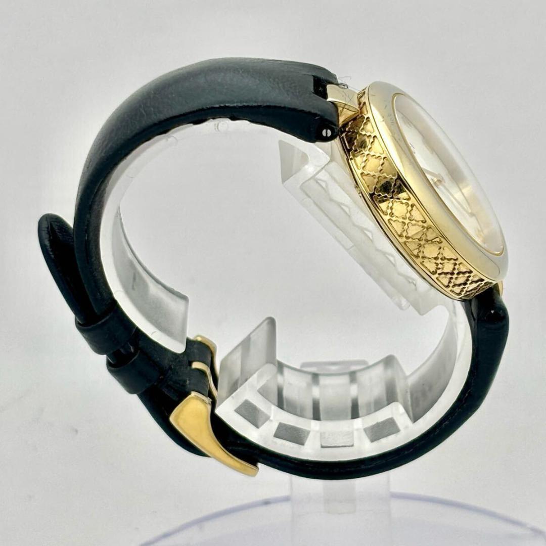 【新品電池】 GUCCI ディアマンティッシマ シェル ゴールド ボーイズ ディアマンティッシマ ウォッチ、32mmブラックレザー | GUCCI公式