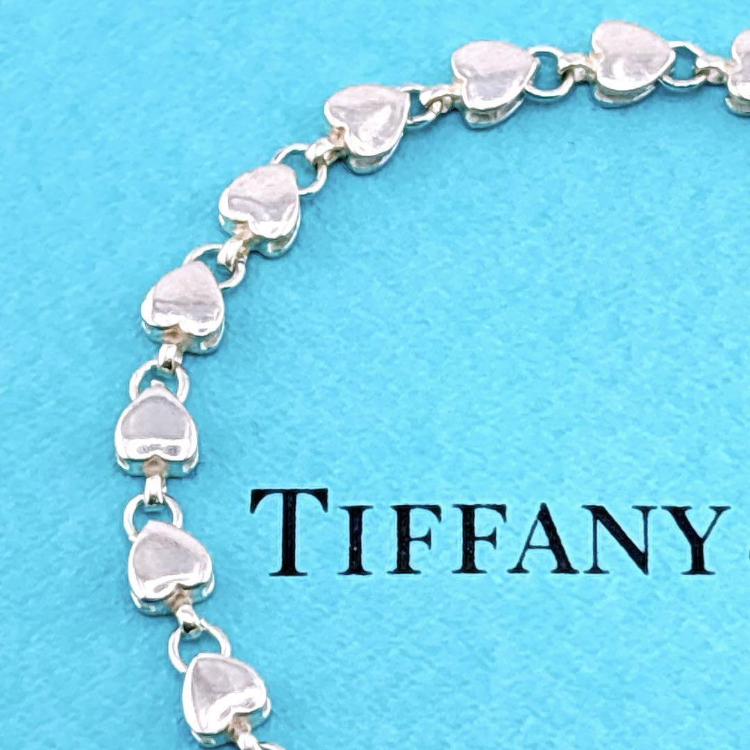 【美品】Tiffany ティファニー パフハート ブレスレット SV925