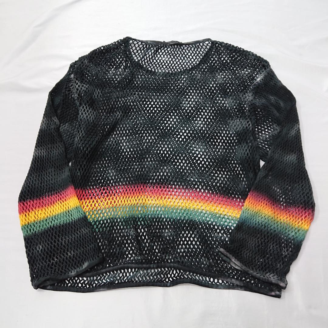 Lamrof Ami Crew Neck メッシュ ニット トップス Lamrof Ami Crew Neck メッシュ ニット トップス