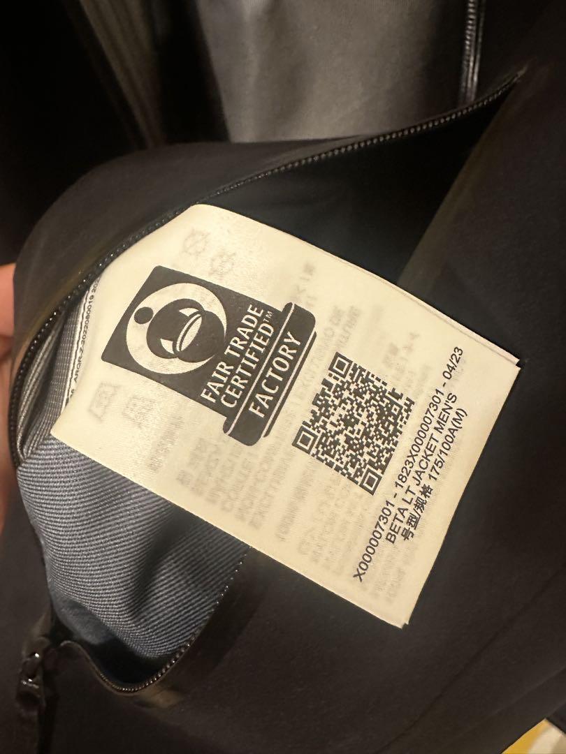 ARC’TERYX Beta LT Jacket M 黒