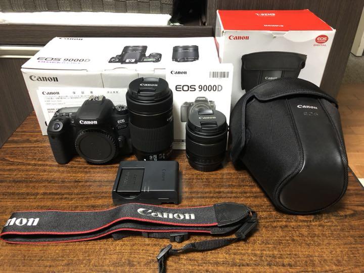 Canon EOS 9000D Wズームキット