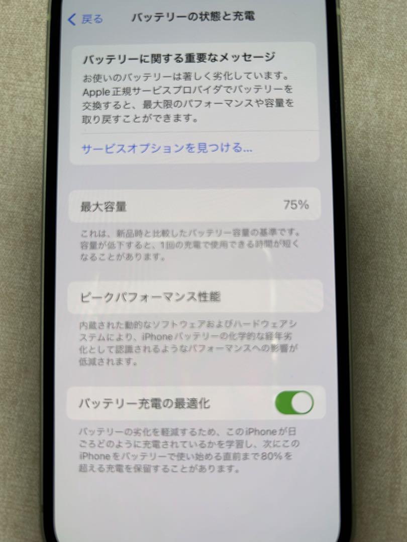 iPhone12 mini 128GB green 画像4