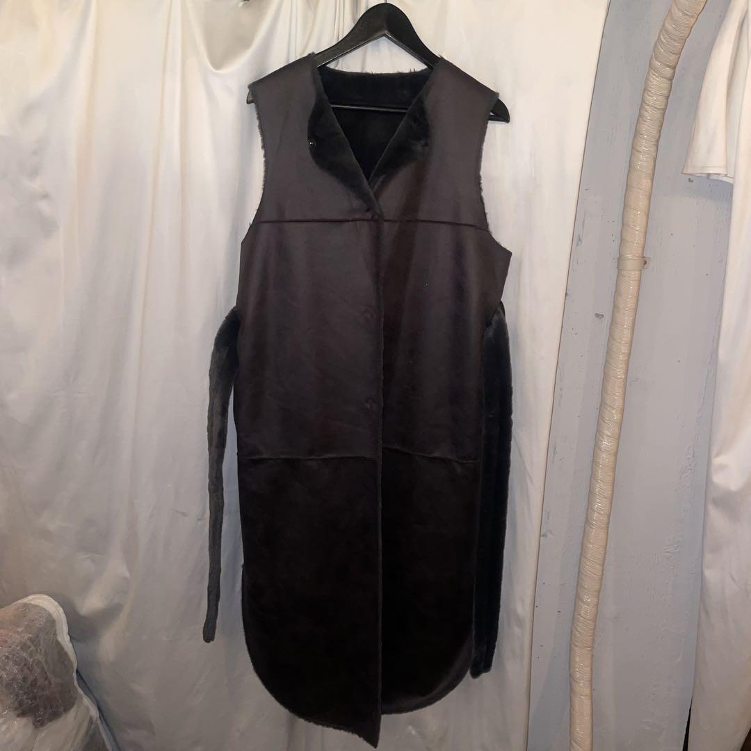 アメリ AMERI vintage リバーシブルロングベスト