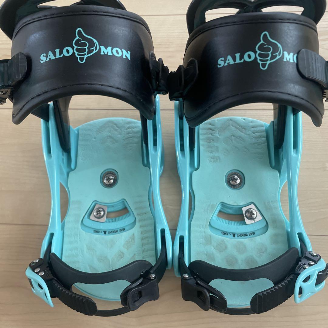 キッズSALOMON スノーボードビンディング GOODTIME XS