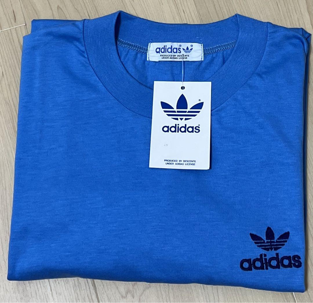 adidas☆Originals タグ Tシャツ 半袖 adidas】タグ付き 半袖 Tシャツ 90s - メルカリ