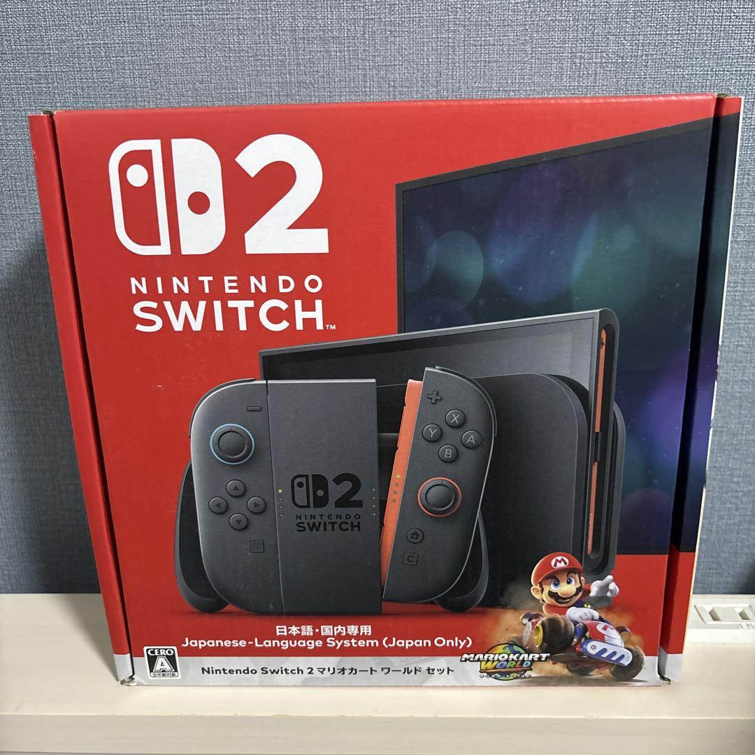MARIOKART WORLD Nintendo Switch新品未開封 新品未開封、即日発送】Nintendo Switch2 マリオカートワールド