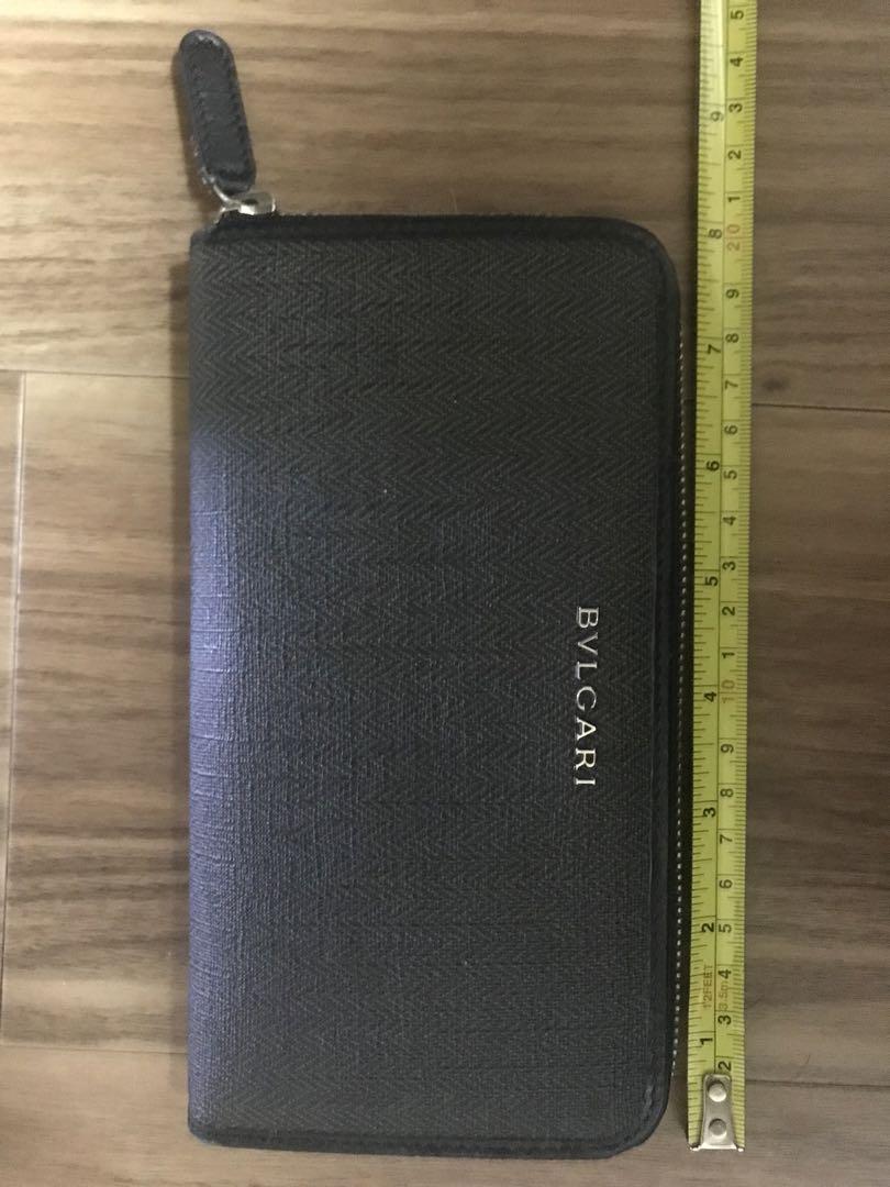 BVLGARI 横型財布