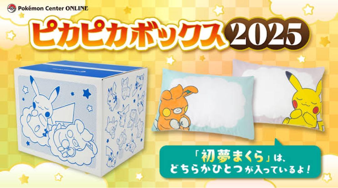 【未開封】ピカピカボックス　2025 ポケモンセンター当選品