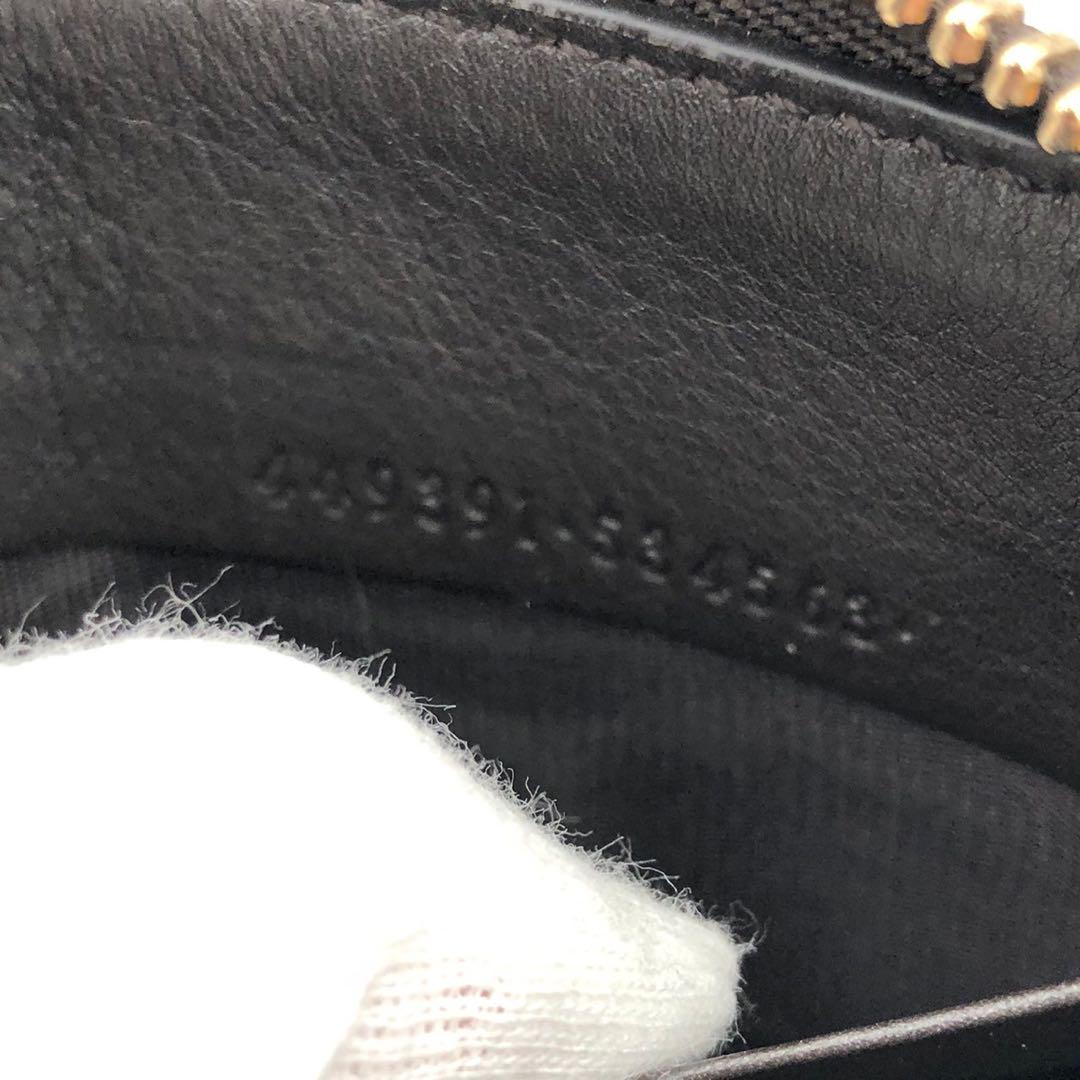 美品◎GUCCI グッチ ラウンドファスナー ブラウン 長財布