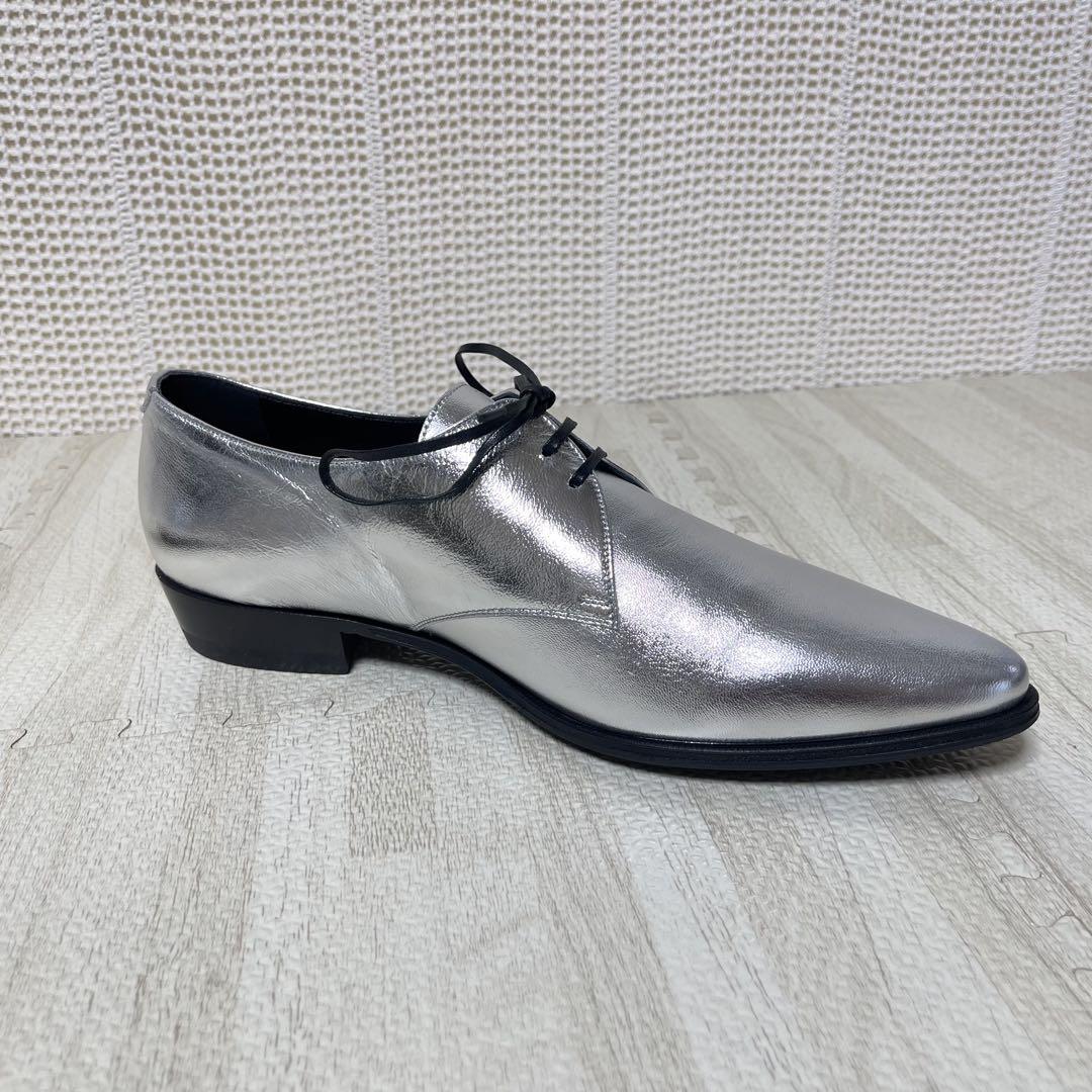 ☆1回使用 超美品☆ CELINE セリーヌ レースアップ シューズ レザー製