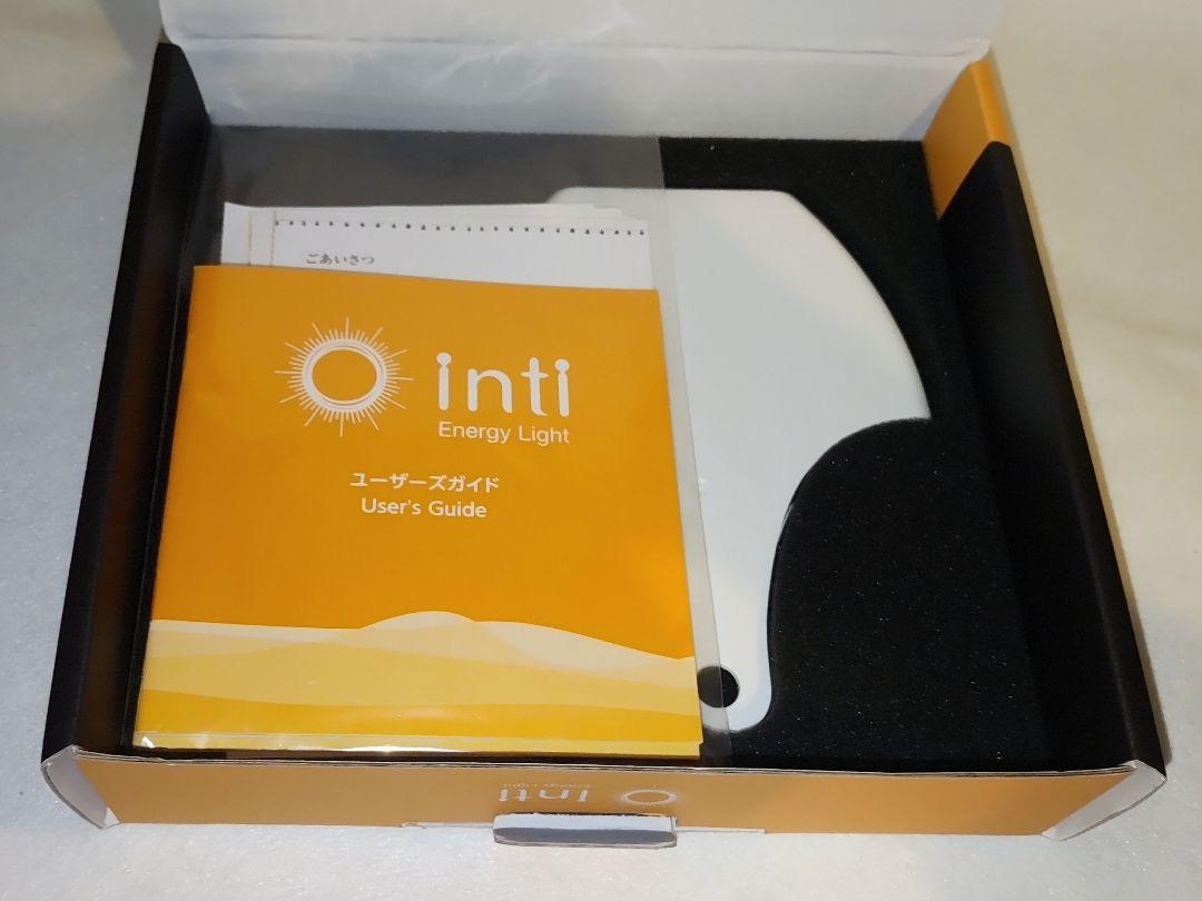 【完品】inti4 光で起きる目覚まし時計 inti Energy Light