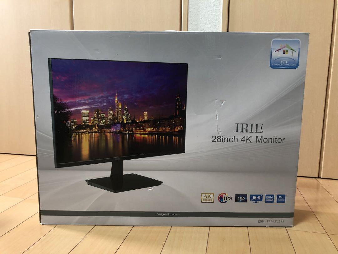 IRIE 28インチ　4kモニター　FFF-LD28P1