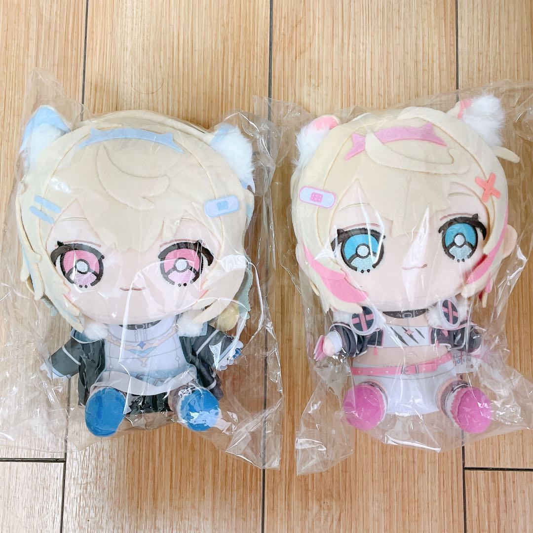 新品 hololive friends with u フワワ モココ ぬいぐるみ