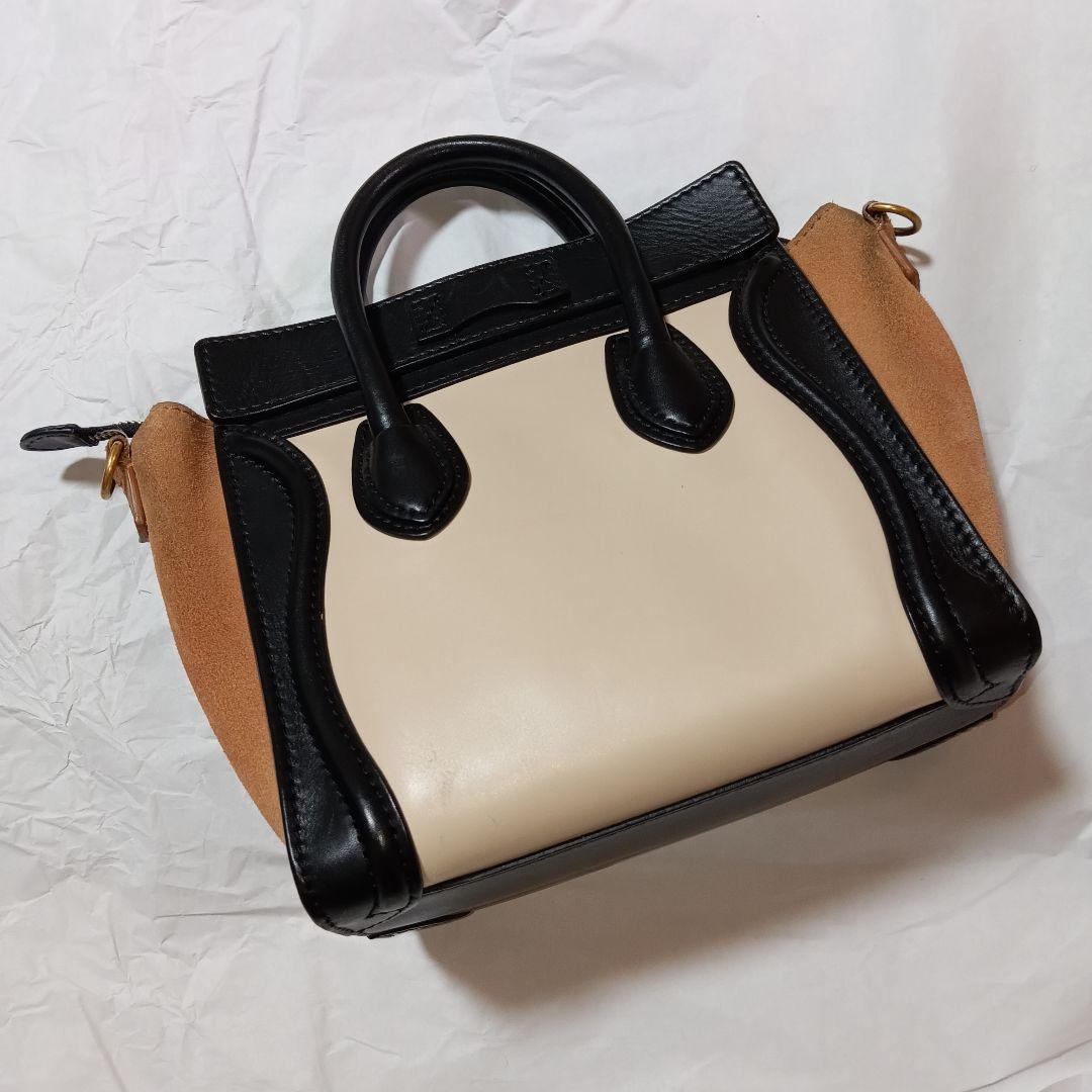 CELINE　ラゲージナノ　2wayハンドバッグ