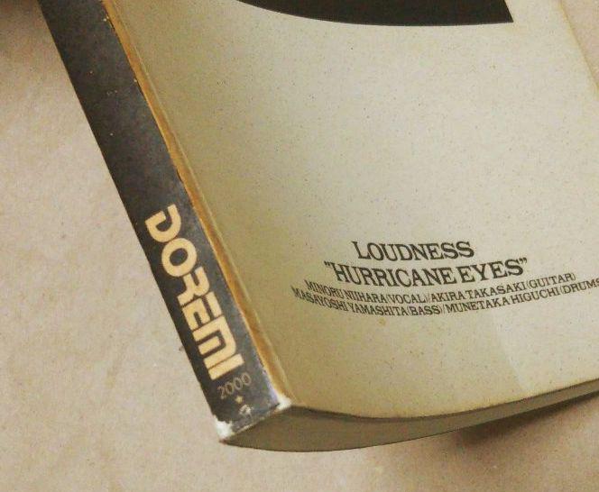 LOUDNESS ／ HURRICANE EYES