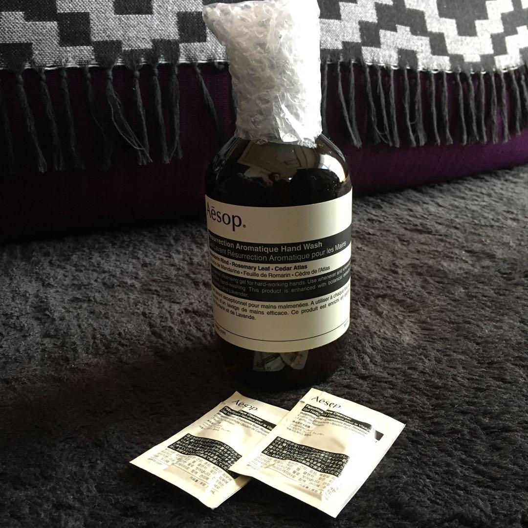 Aesop Hand Wash 500ml + クレンジングジェル2パック