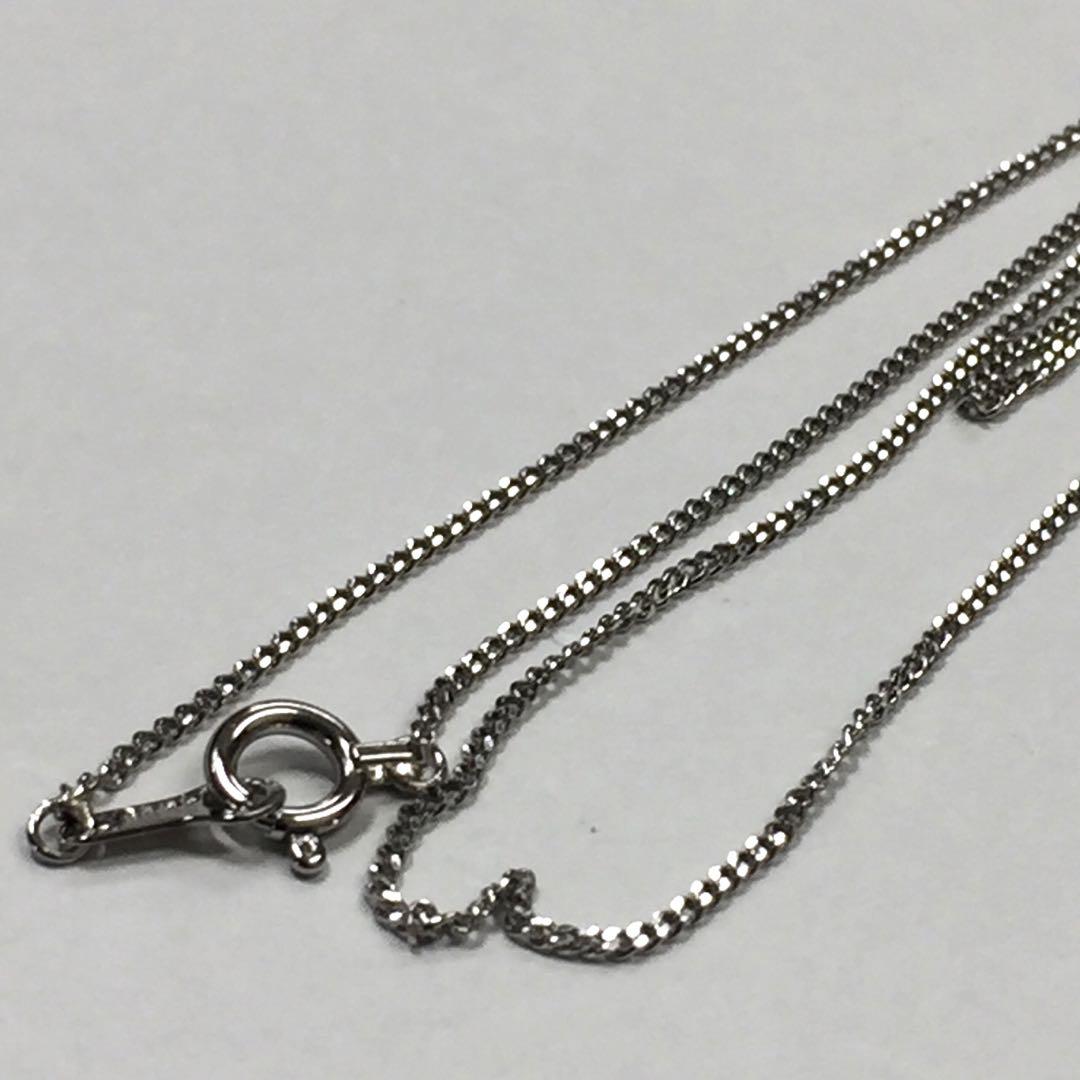 プラチナ喜平ネックレス 45cm 幅1mm レディースネックレス pt850