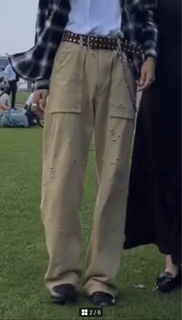 パンツ ballsy brothers Damage baker pants