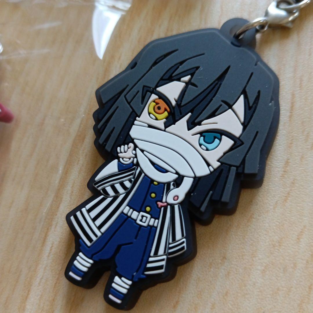 伊之助　がま口　アクリルチャーム　キーホルダー　鬼滅の刃　財布　ポーチ　ちぇいん 伊之助 がま口 アクリルチャーム キーホルダー 鬼滅の刃 財布