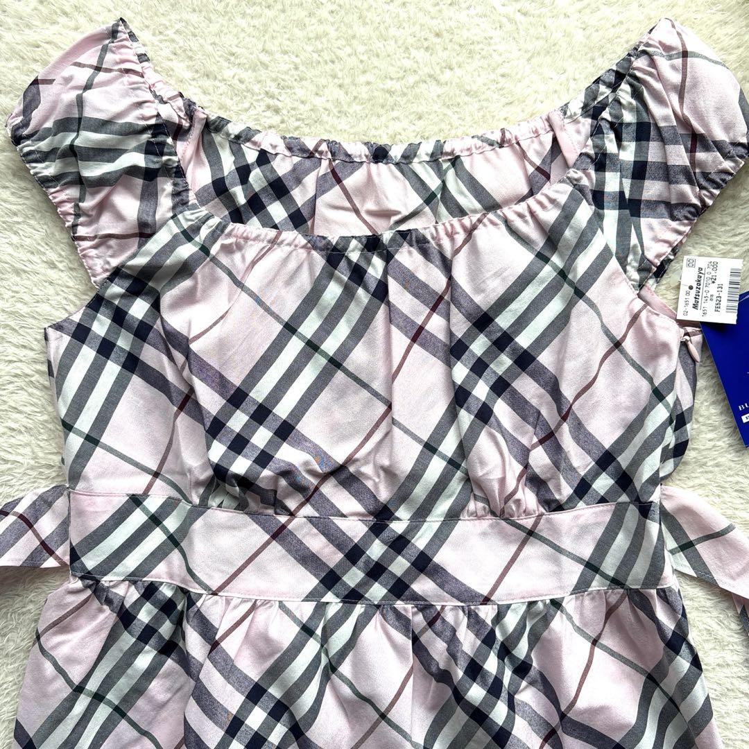 新品未使用✨Burberryブルーレーベル　ノースリーブチュニック　リボン　38