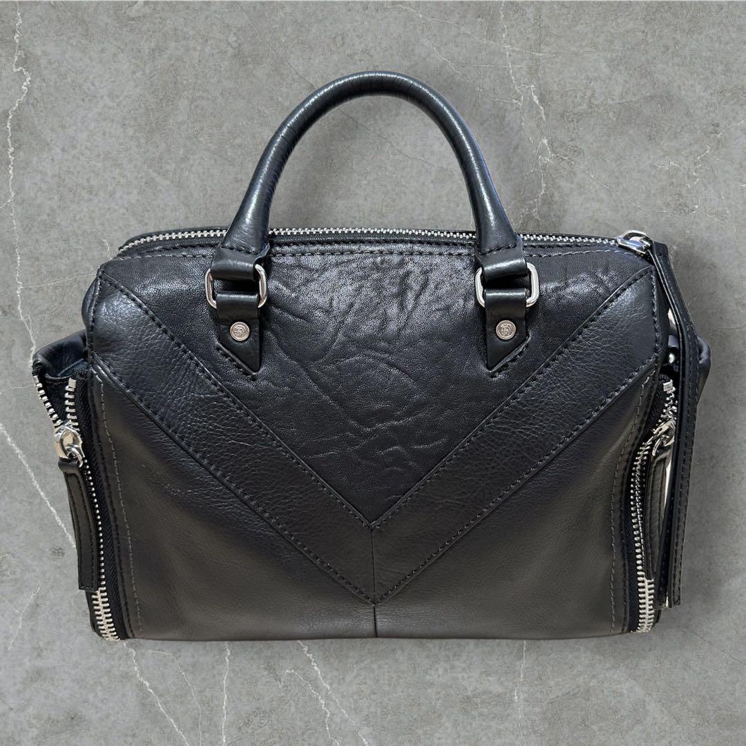 DIESEL ディーゼル レザー2WAYバッグ - メルカリ