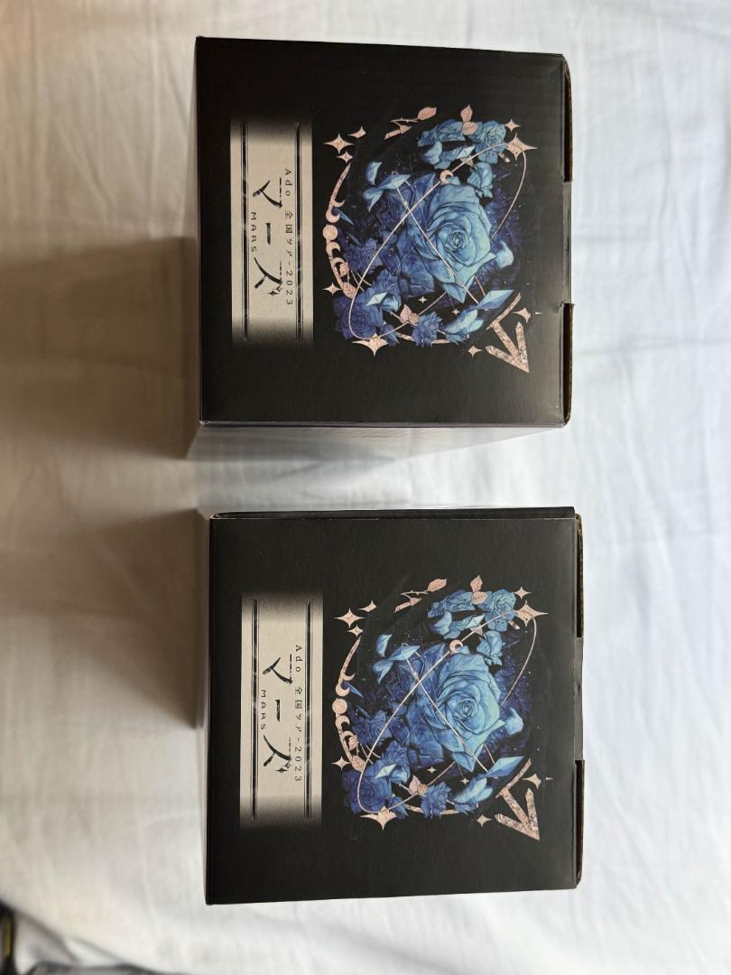 Ado MARS マーズ　ペンライト　２個セット　箱付き Ado MARS マーズ ペンライト(箱あり)+キーホルダー2個 銀テ1枚