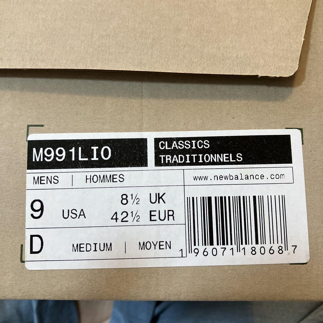 靴 New Balance 991 Aime Leon Dore M991LIO