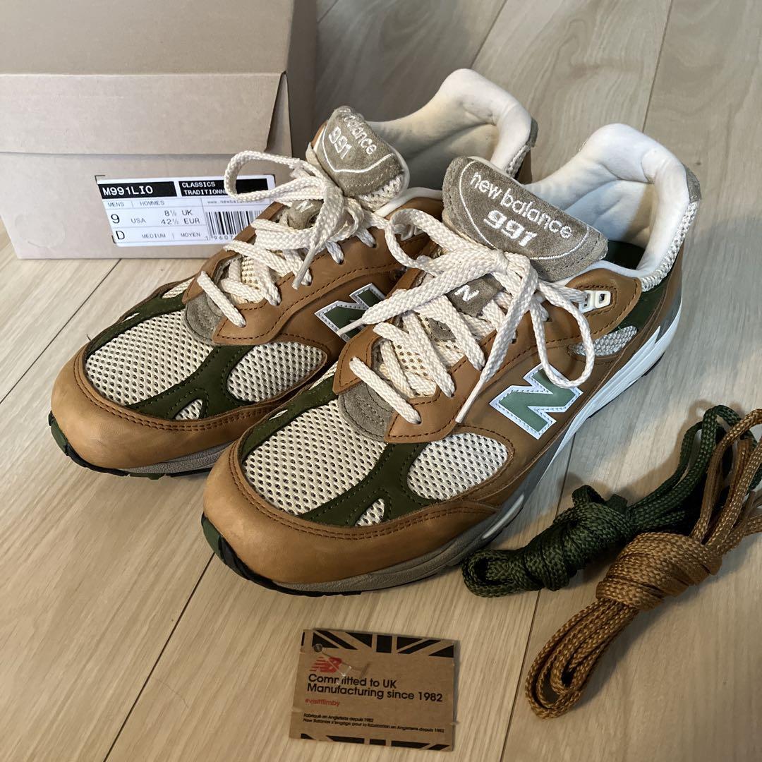 靴 New Balance 991 Aime Leon Dore M991LIO