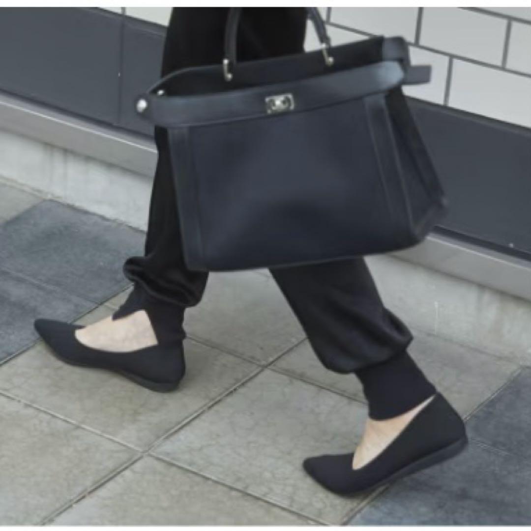 値下げ✨【ほぼ新品】steppi 洗える/撥水 グリッター パンプス