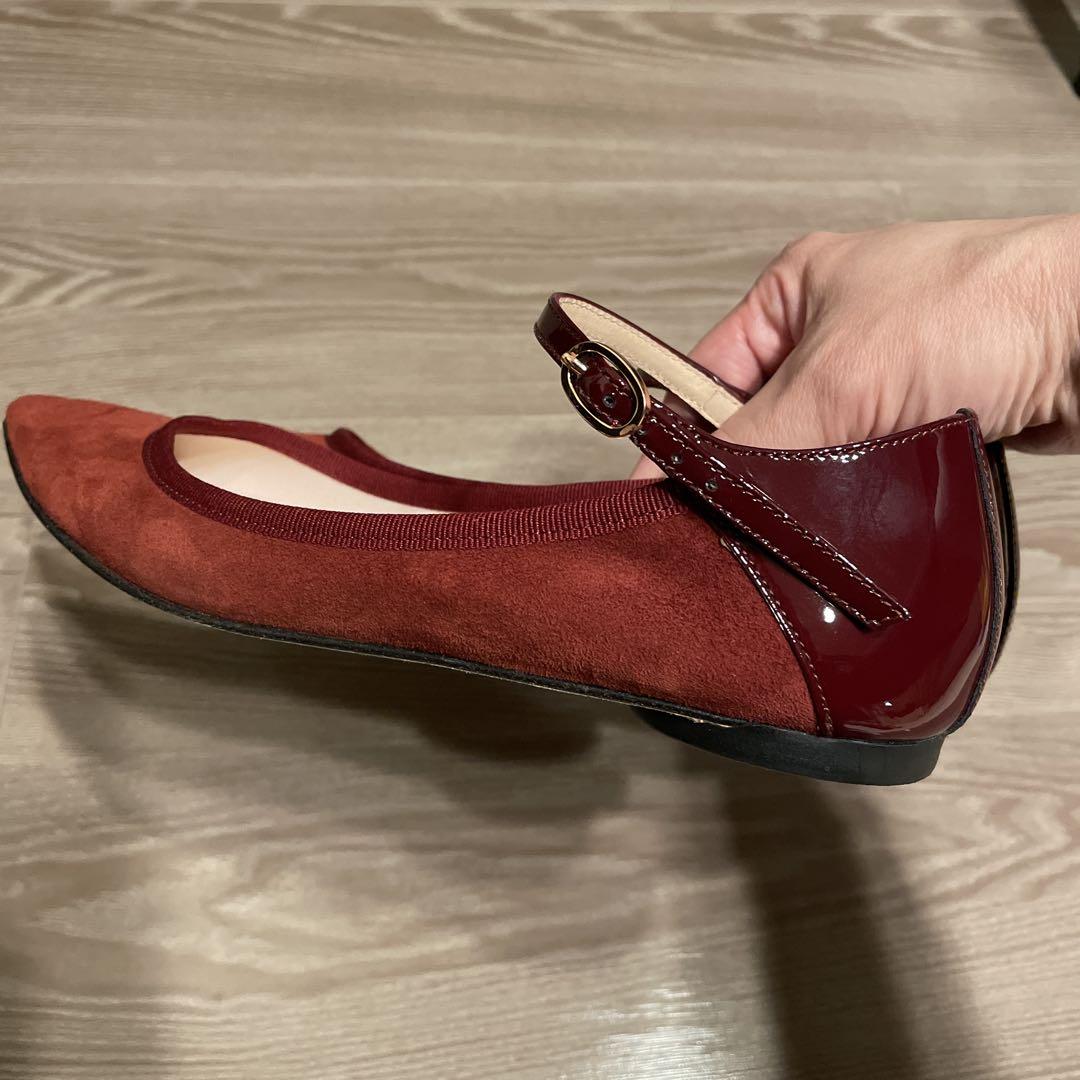 レペット repetto フラットシューズ赤