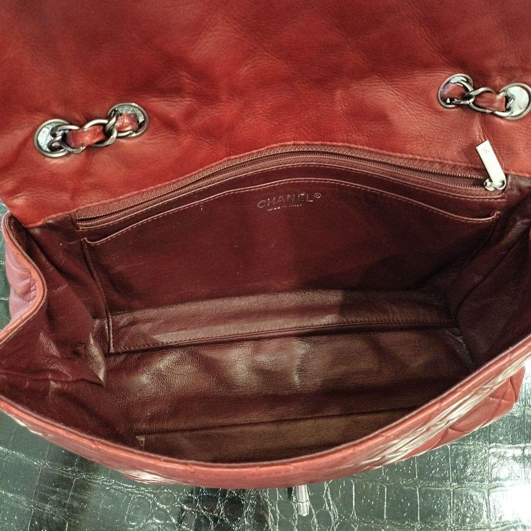 CHANEL シャネル デカマトラッセ アンティークレッド チェーン