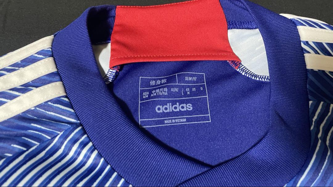 【正規品・希少】2022 日本代表 上田綺世 21W杯 adidas L